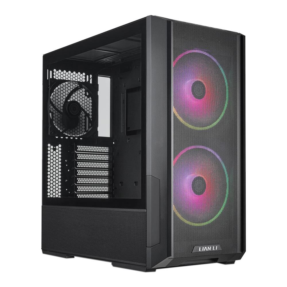Caja Lian Li LANCOOL 216 RGB Black | E-ATX | 2x160mm ARGB + 140mm PWM | Cristal Templado