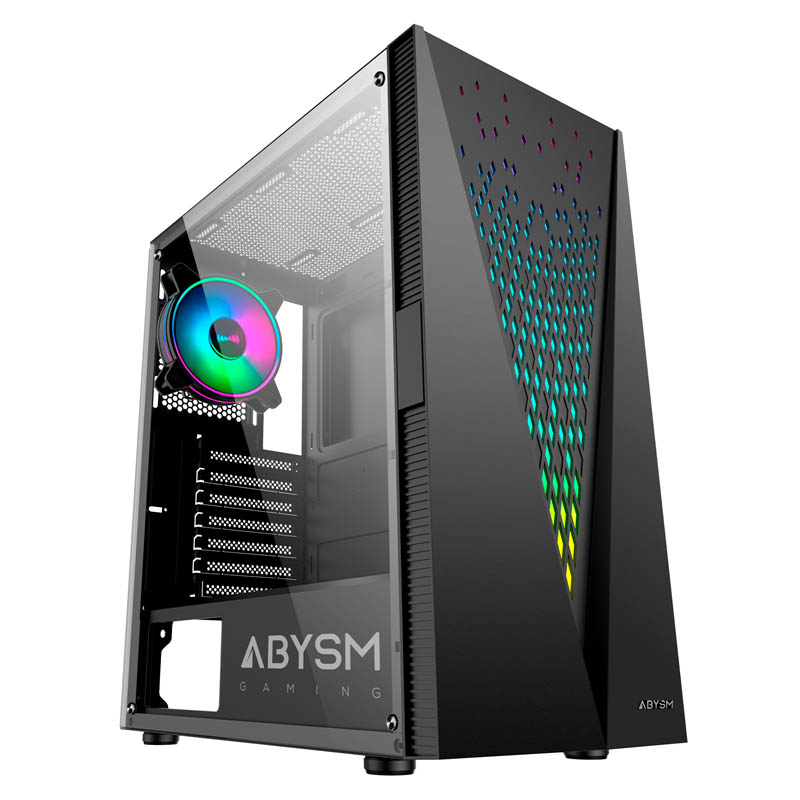 Caja ABYSM DANUBE KOLPA Black | ATX | Cristal Templado | ARGB | Radiador 360mm