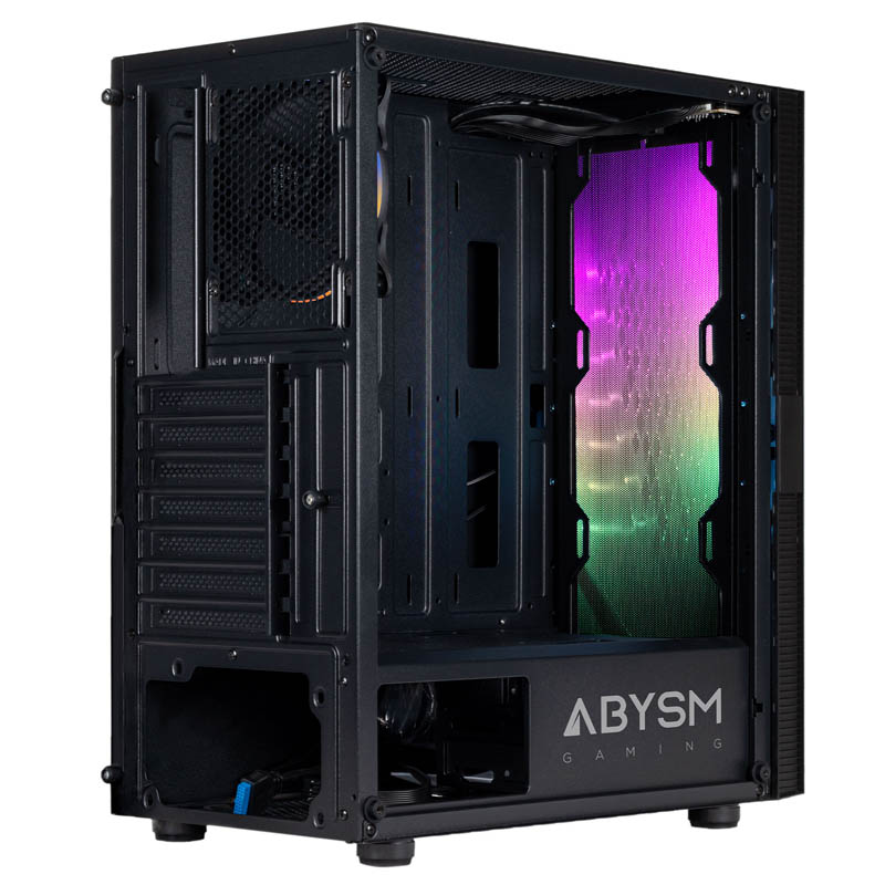 Caja ABYSM DANUBE KOLPA Black | ATX | Cristal Templado | ARGB | Radiador 360mm - Imagen 2