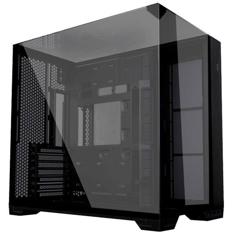 Caja Lian Li O11 VISION COMPACT Black | E-ATX | Cristal Templado Panorámico | Radiador 360mm