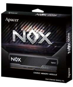 Memoria RAM Apacer NOX DDR4 16GB 3200MHz CL16 Kit 2x8GB Negro
