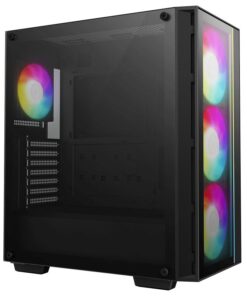 DeepCool MATREXX 55 MESH V4 C Negra – Caja ATX con Cristal Templado y 4 Ventiladores ARGB - Imagen 2