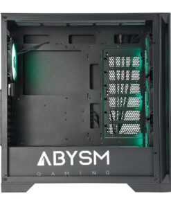 Abysm Gaming Danube Mura BX300 Negra – Caja E-ATX con Cristal Templado y 4 Ventiladores ARGB - Imagen 3