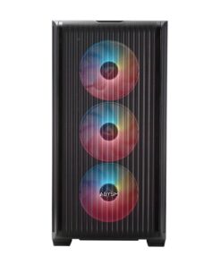Alternative view of Abysm Danube Kamp BX300 Negra – Caja Full Tower con Cristal Templado, 4 Ventiladores ARGB y USB-C
