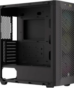 Alternative view of Corsair 480T RGB Airflow Negra – Caja ATX con Cristal Templado y 3 Ventiladores RGB