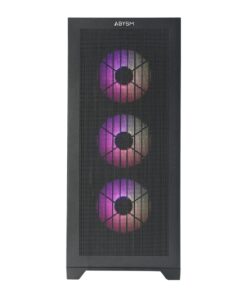 Abysm Gaming Danube Mura BX300 Negra – Caja E-ATX con Cristal Templado y 4 Ventiladores ARGB - Imagen 2