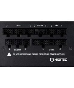 Fuente de Alimentación Hiditec GDX850 v3 850W 80 Plus Gold Full Modular ATX 3.1 PCIe 5.1 - Imagen 4