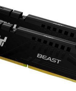 Memoria RAM Kingston FURY Beast DDR5 16GB 5200MHz CL40 Kit 2x8GB Negro - Imagen 4