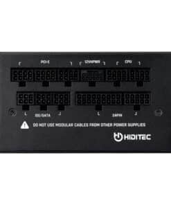 Fuente/PSU Hiditec GDX850 V2 80 Plus Gold 850W ATX 3.0 PCIE 5.0 Modular - Imagen 3