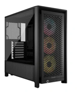 Corsair FRAME 4000D RS ARGB Negra – Caja ATX Modular con 3 Ventiladores ARGB
